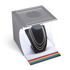 Foldable Light Box Studio w/Six Color Backgrounds, Product Spotlight Photography